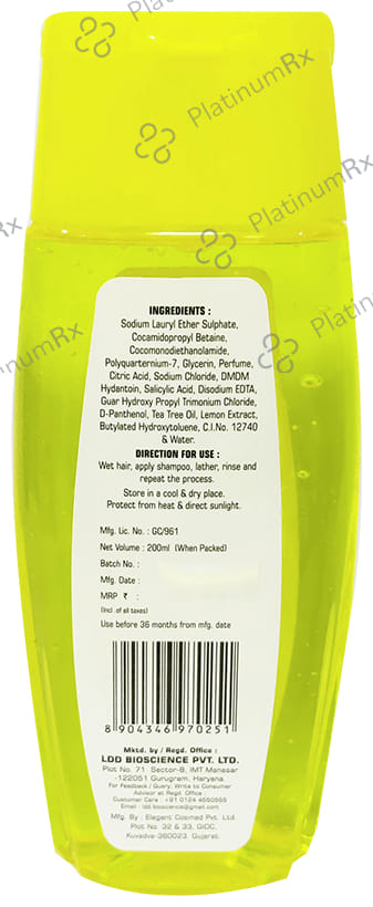 LDD Canthazol Anti Dandruff Shampoo