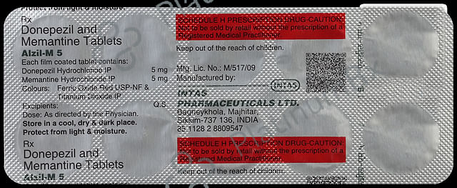 Alzil M 5/5mg Tablet 10s