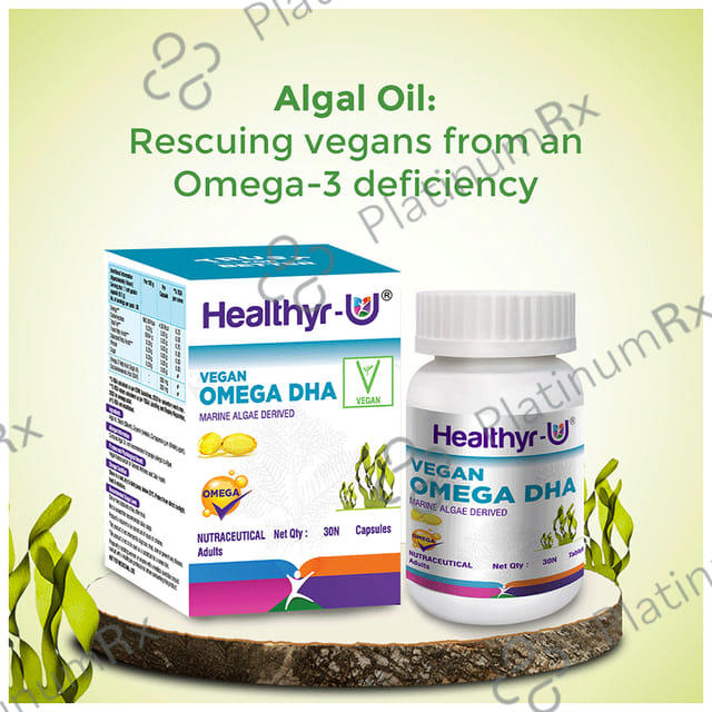 Healthyr-U Vegan Omega DHA Capsule