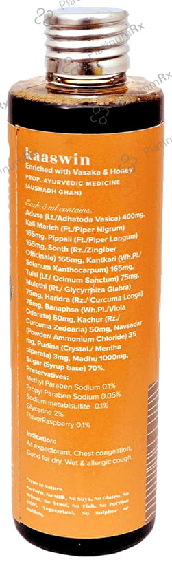 Ayurvedant Kaaswin Cough Syrup