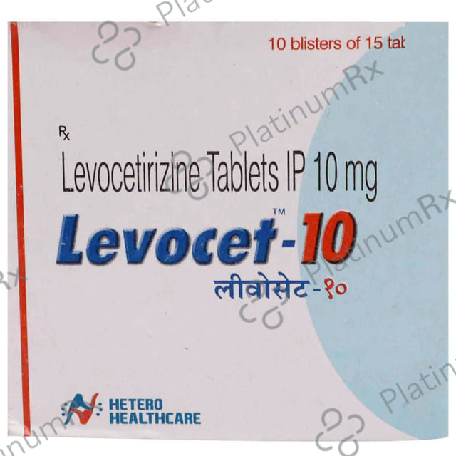 Levocet 10mg Tablet 15s