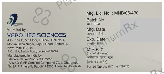 Telurize 12.5/40mg CH Tablet 10s