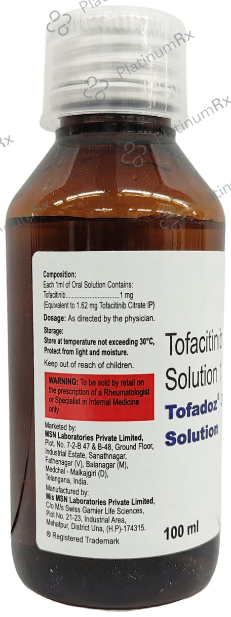 Tofadoz 1mg Solution 100ml