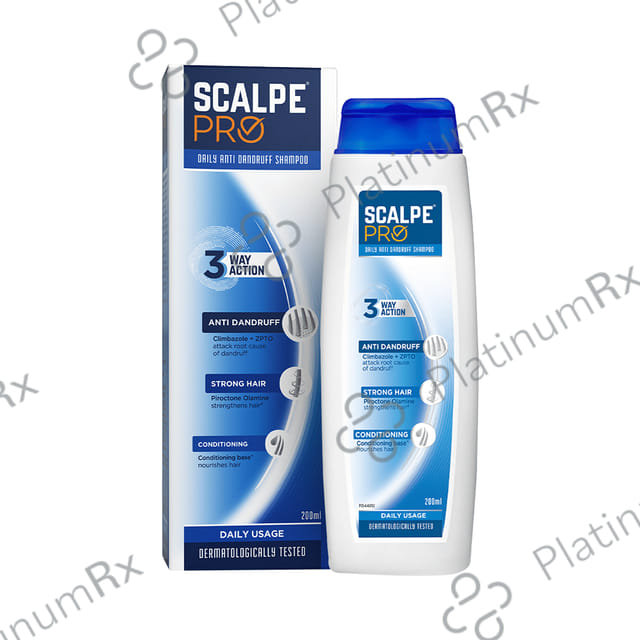 Scalpe Pro Anti Dandruff Shampoo 200ml