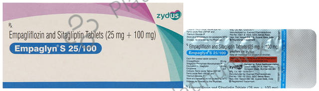 Empaglyn S 25/100mg Tablet 10s