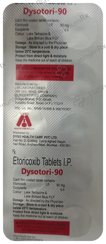Dysotori 90 Tablet