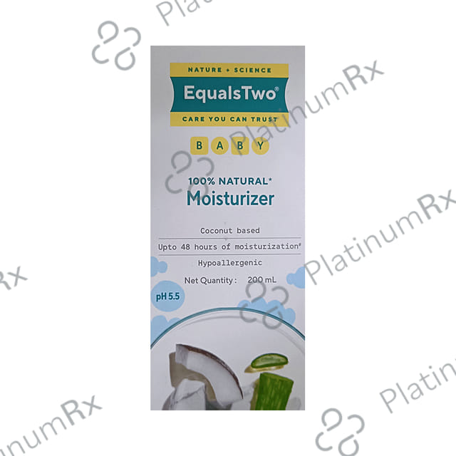 Equals Two Baby Moisturizer 200ml
