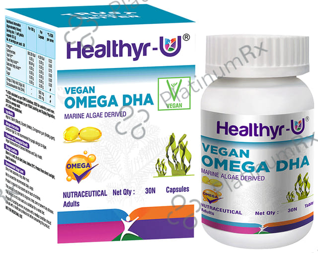 Healthyr-U Vegan Omega DHA Capsule