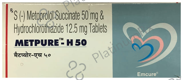 Metpure H 12.5/50mg Tablet 10s