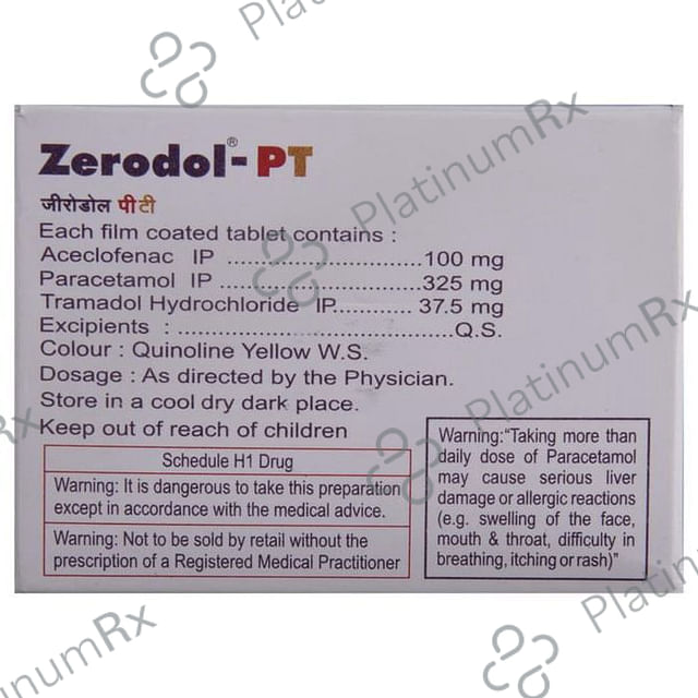 Zerodol PT Tablet