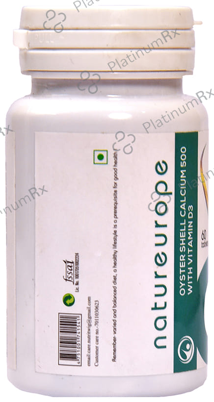 Nutritwig Oyster Shell Calcium Capsule 60s