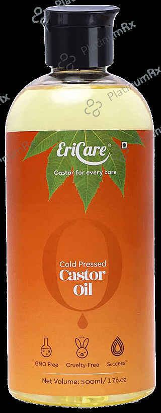 EriCare Cold Pressed Castor Oil 500 ml