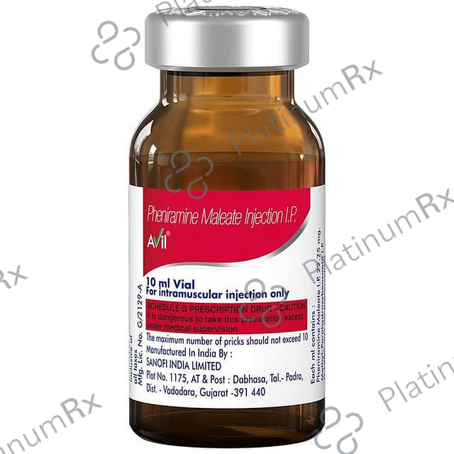 Avil 22.75mg Injection 10ml