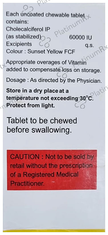 Micro D3 Chewable Tablet 8s