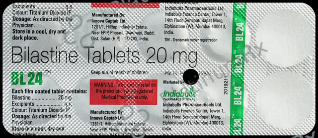 BL 24mg Tablet 10s