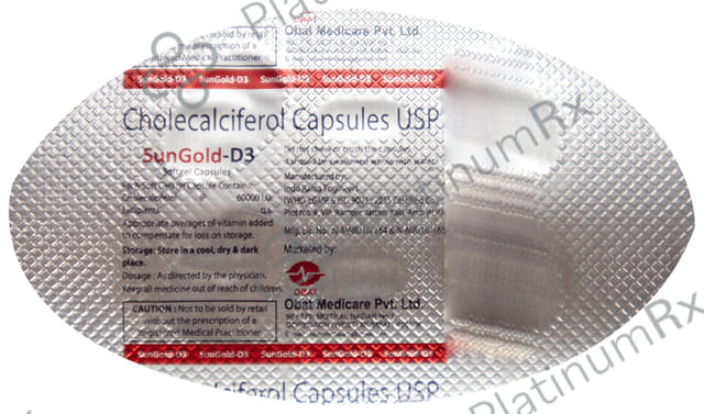 Sungold-D3 Softgel Capsule