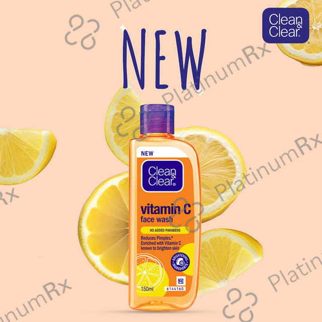 Clean & Clear Vitamin C Face Wash 150ml