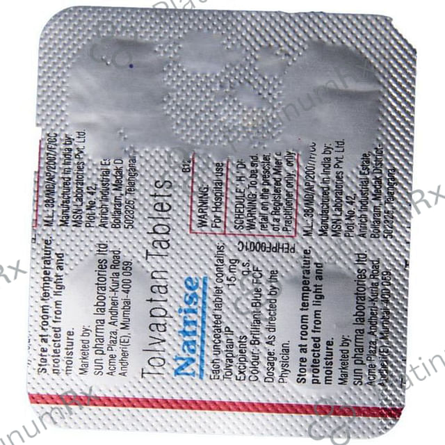 Natrise 15mg Tablet 4s