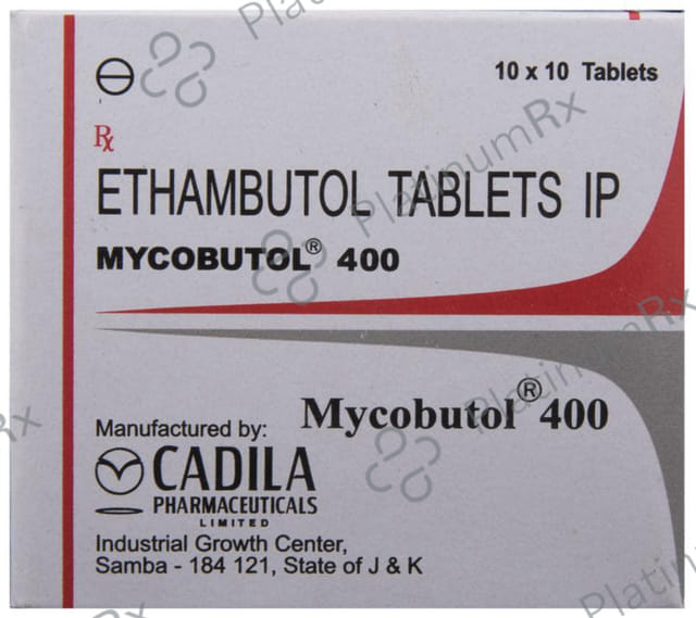 Mycobutol 400 Tablet
