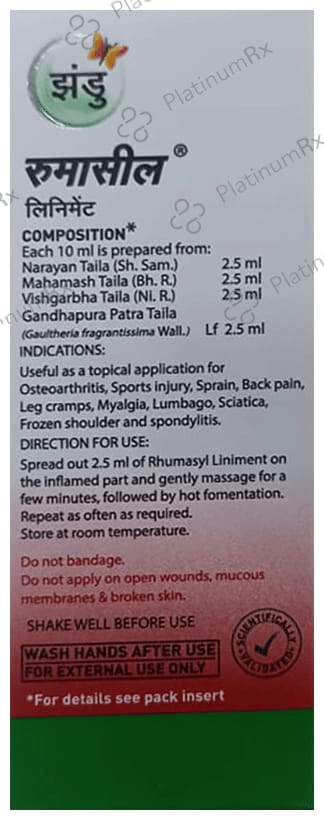 Zandu Rhumasyl Liniment 50 ml