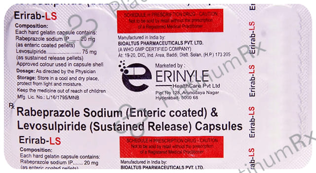 Erirab LS 75mg/20mg Capsule SR