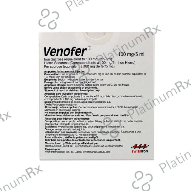 Venofer 100mg Injection