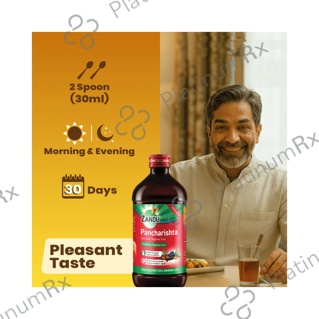 Zandu Pancharishta Ayurvedic Digestive Tonic - Complete Digestive Care 650 ml