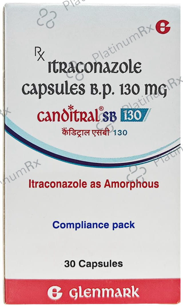 Canditral SB 130mg Capsule 30s