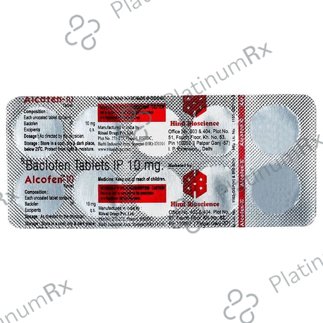 Alcofen 10mg Tablet 10s