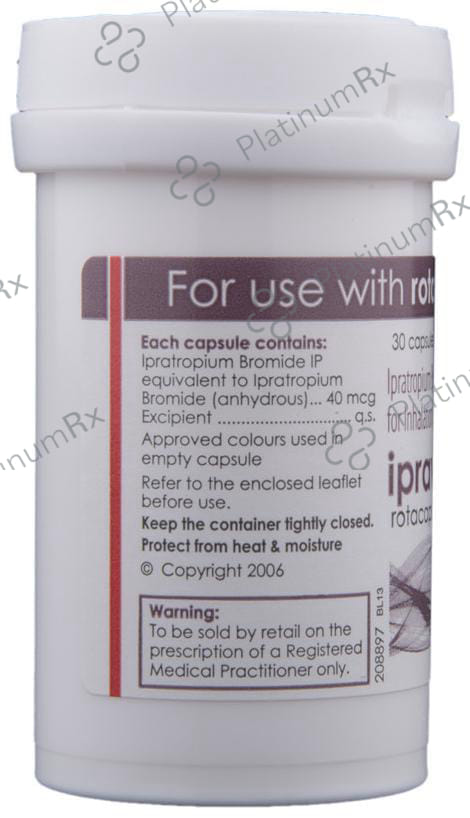 Ipravent 40 mcg Rotacaps 30s