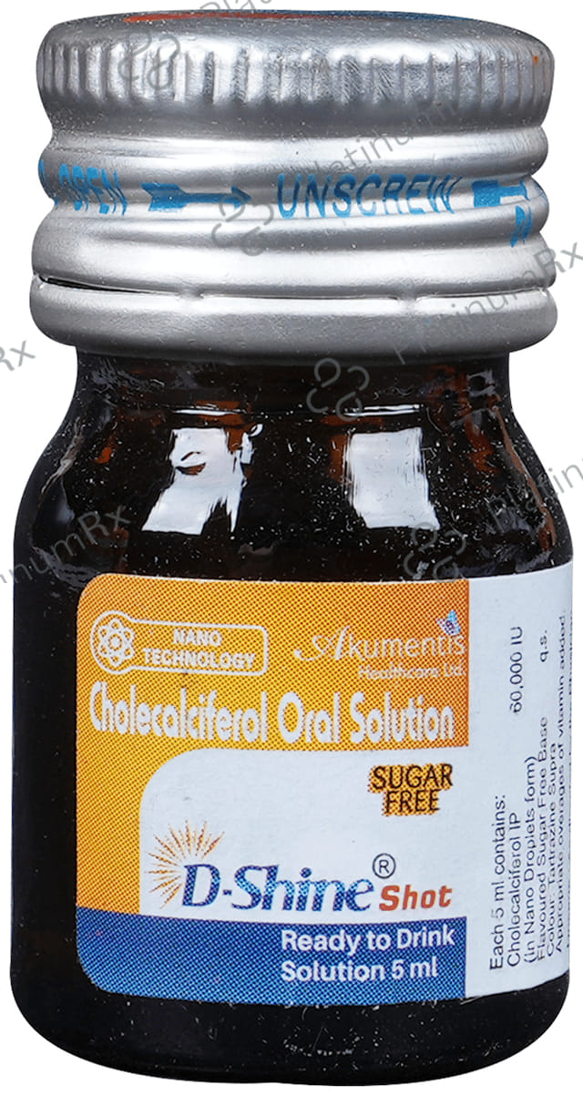D Shine 60000IU Shot Oral Solution 5ml