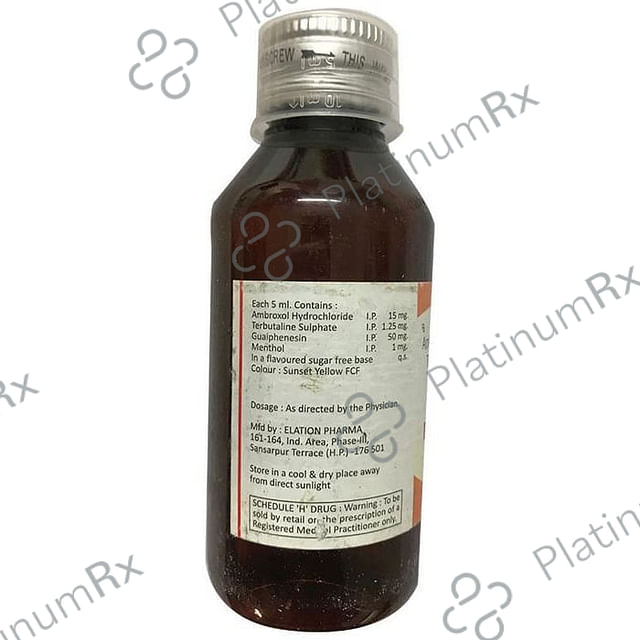 Banocof Sugar Free Syrup 100ml