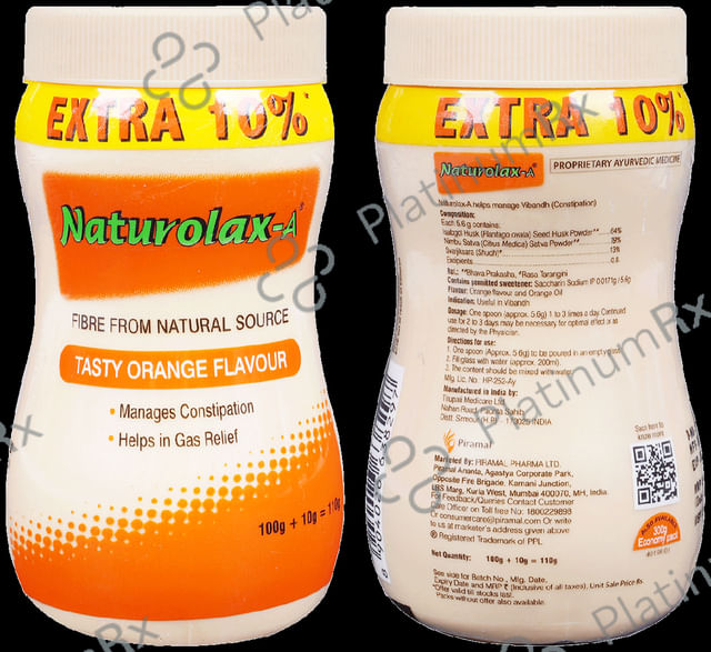 Naturolax A Powder Orange 110gm