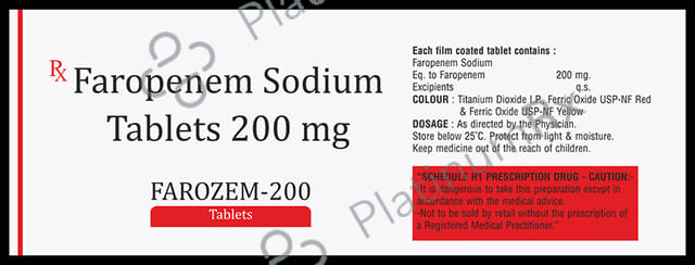 Farozem 200mg Tablet