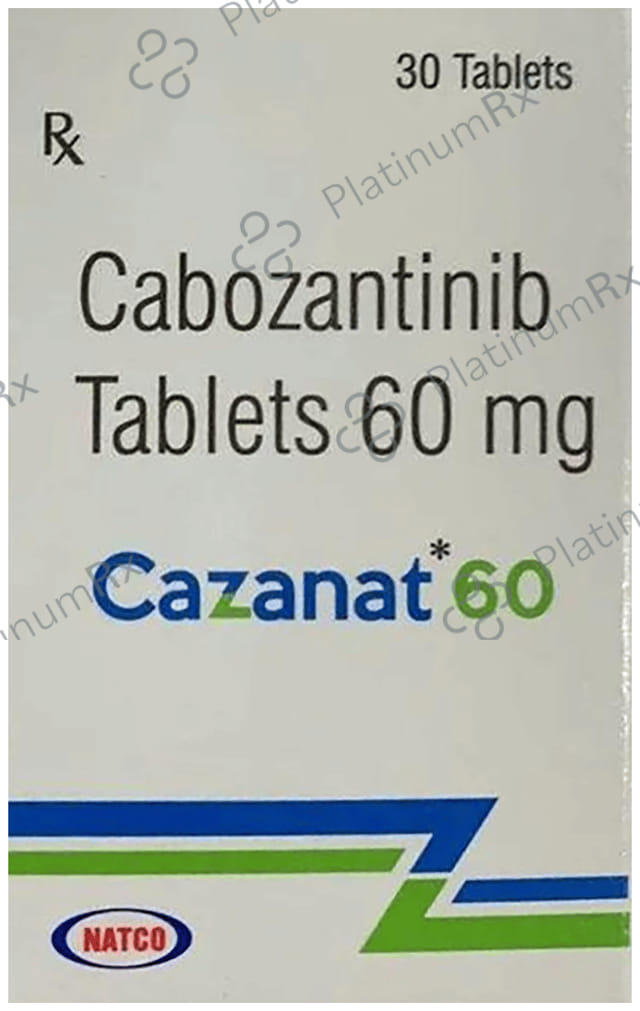 Cazanat 60mg Tablet 30s