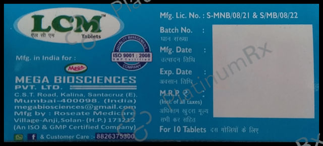 LCM 5mg Tablet 10s