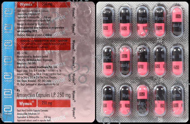 Wymox 250mg Capsule 15s