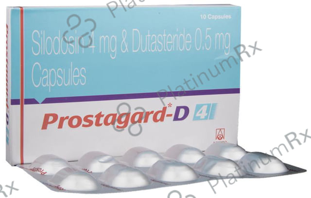 Prostagard D 4/0.5mg Capsule 10s
