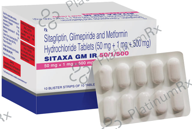 Sitaxa GM IR 1mg Tablet 10s