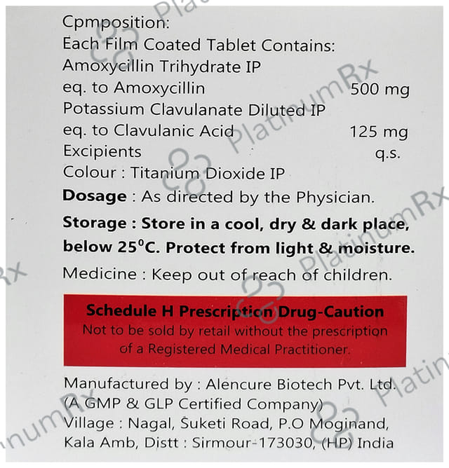 Scotmox-CV 625 Tablet