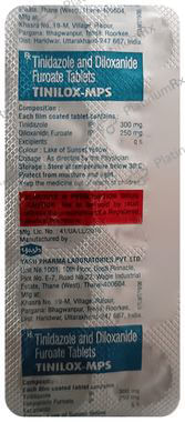 Tinilox Mps 250mg/300mg Tablet