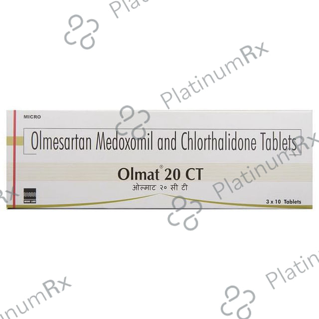 Olmat 20 CT Tablet 10 tablets