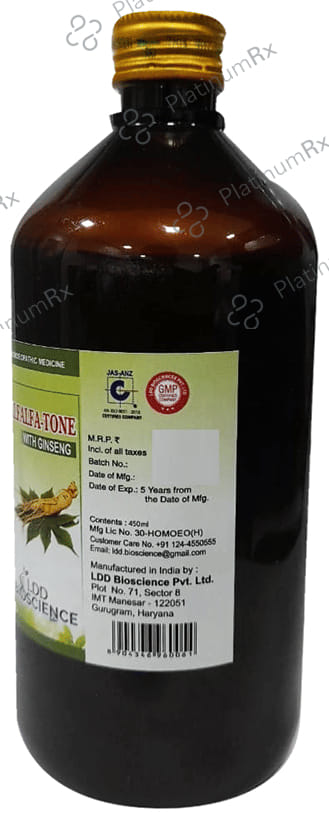 LDD Bioscience Alfalfa-Tone with Ginseng
