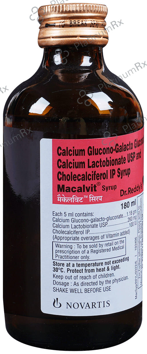 Macalvit Syrup 180ml