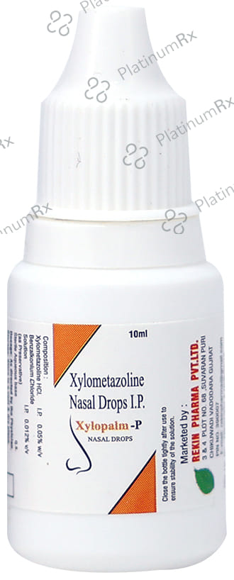 Xylopalm P 0.05% Nasal Drops 10ml
