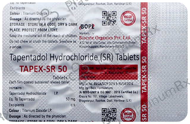 Tapex-SR 50 Tablet