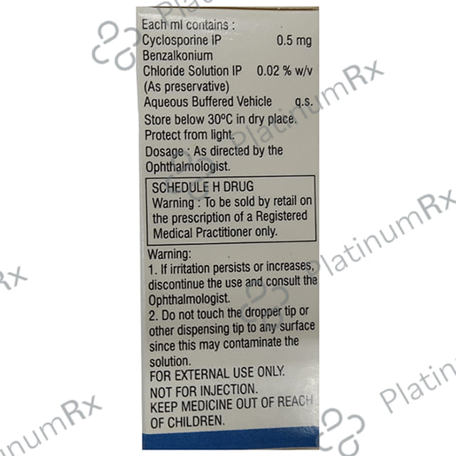 Cyclodrop Eye Drop 5ml