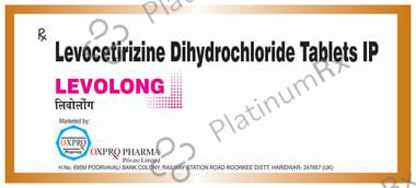 Levolong 5mg Tablet 10s Oxpro Pharma Pvt. Ltd.