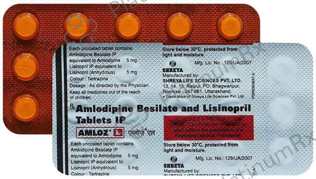 Amloz L 5/5mg Tablet 15s