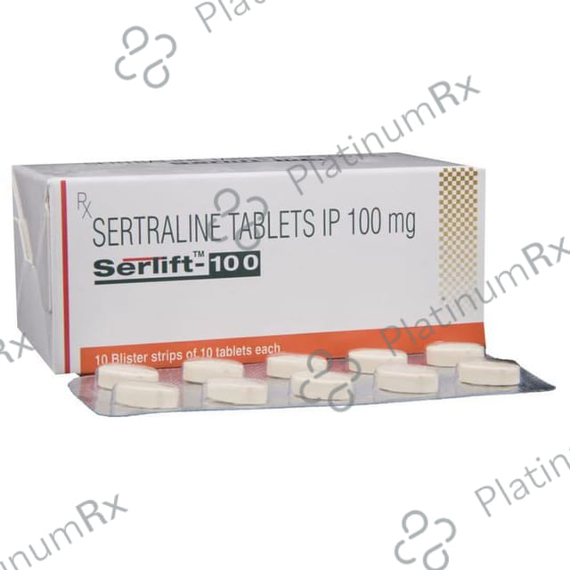 Serlift 100mg Tablet 10s